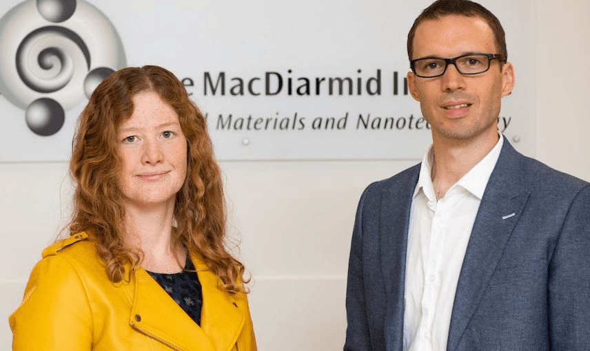 Associate Professor Nicola Gaston and Associate Professor Justin Hodgkiss, newly appointed co-directors of the MacDiarmid Institute 
