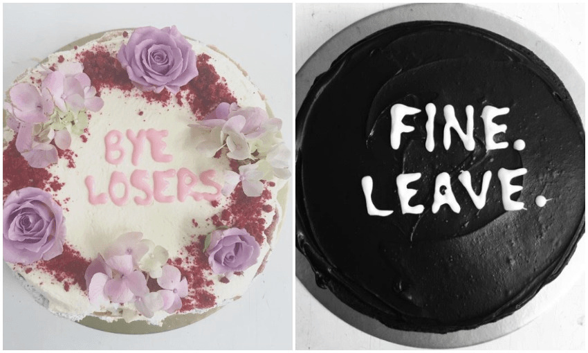 Now you can finally make the break-up cake of your dreams