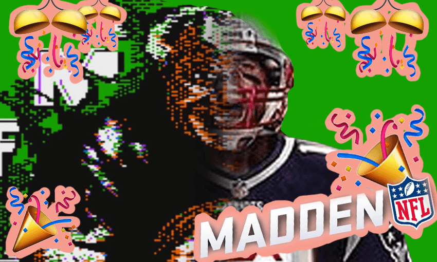 Happy 30th, Madden! Your transition is less painful than this looks. 
