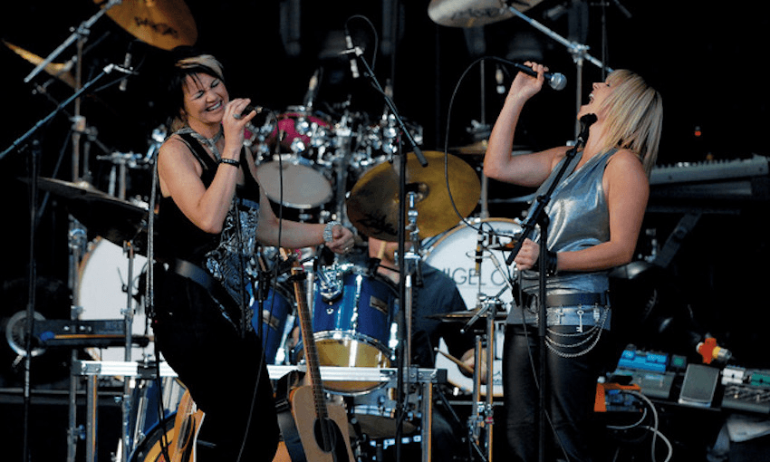 Pearl opening for Elton John at Westpac Stadium, 2007 (Image: supplied) 
