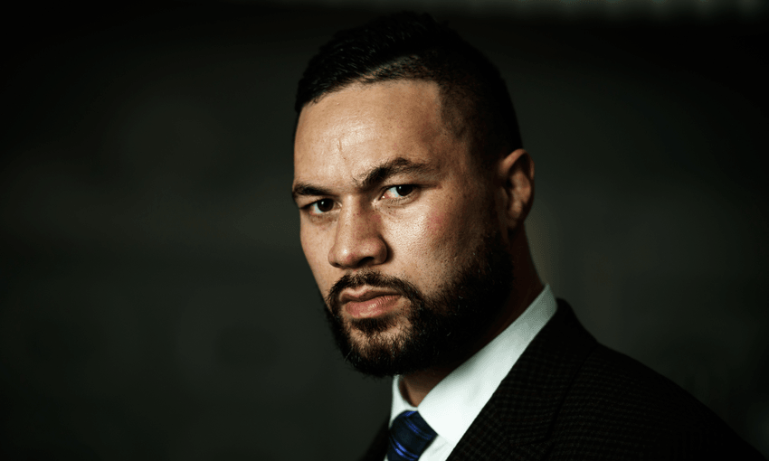 Joseph Parker during the press conference at the Dorchester Hotel, London. (Photo by John Walton/PA Images via Getty Images) 
