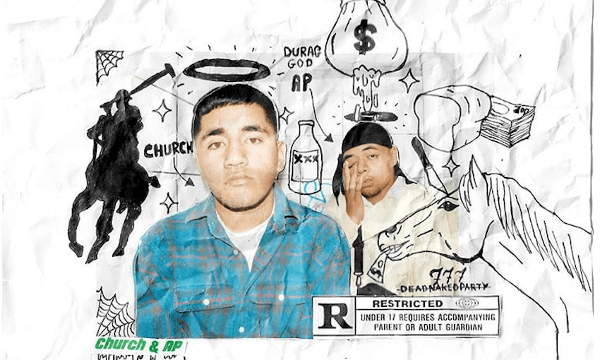 CHURCH & AP (IMAGE: deadnakedparty) 
