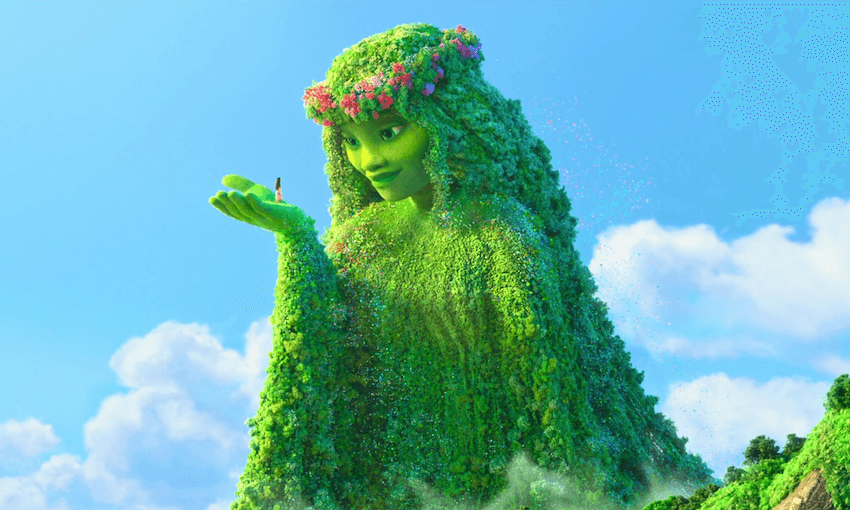 In early development, the villain Te Ka/Te Fiti in Moana was named Te Pō and loosely based on Hine-nui-te-pō. Image: Disney 
