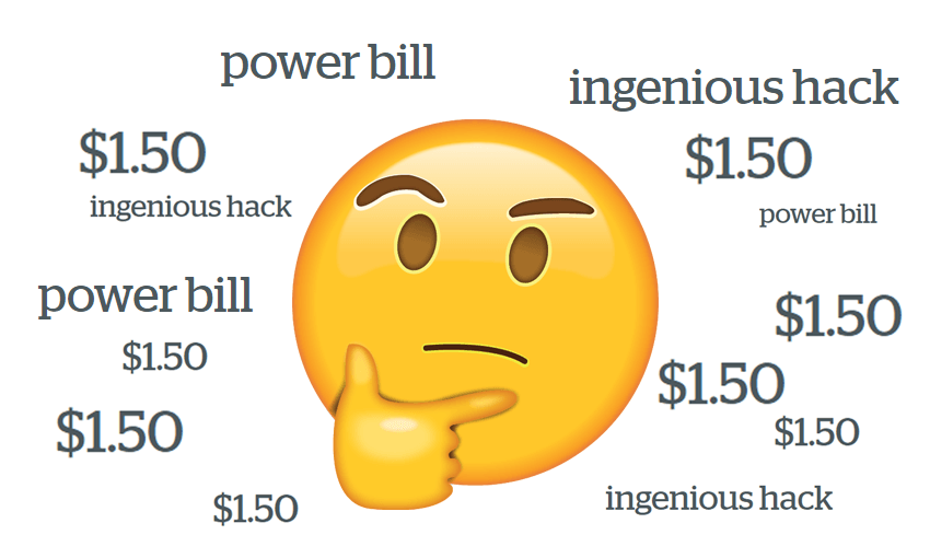 The mysterious case of the $1.50 a year power bill