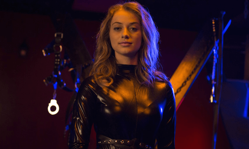 Manon Blackman as Renee Chignell. 
