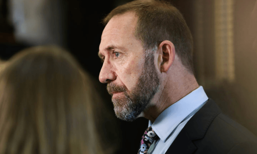 Justice Minister Andrew Little (Photo: Radio NZ/ Daniela Maoate-Cox)  

