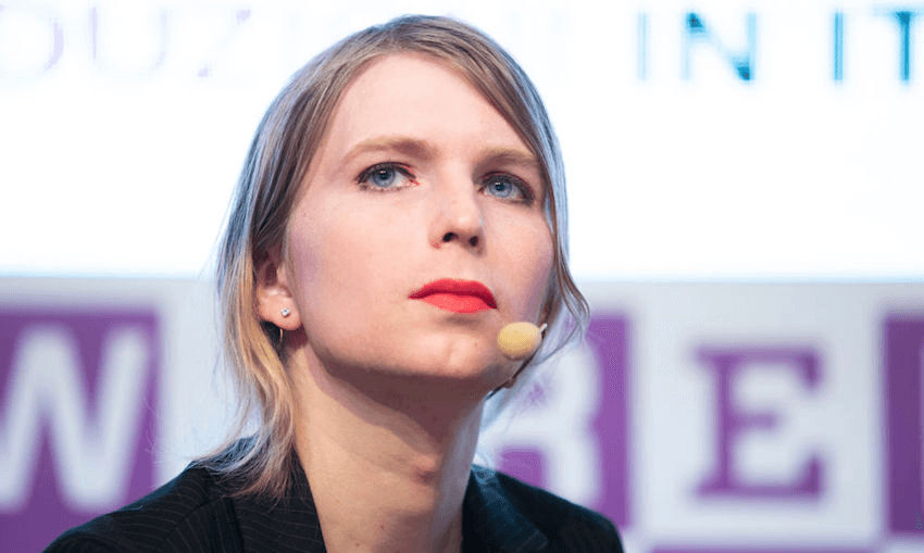 US intelligence whistleblower Chelsea Manning attends Wired Next Fest on May 27, 2018 in Milan, Italy. (Photo by Rosdiana Ciaravolo/Getty Images) 
