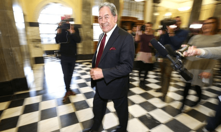 NZ First leader Winston Peters. Photo by Hagen Hopkins/Getty Images 
