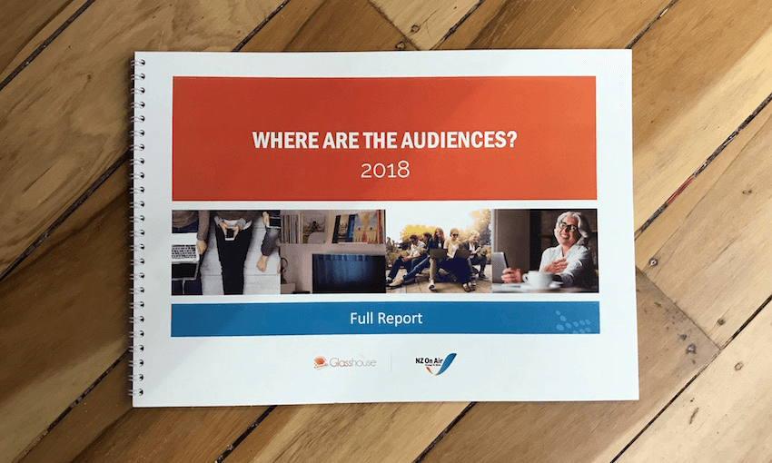 A report with a bullet 
