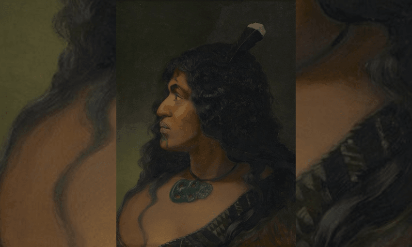 Maori girl by Wilhelm Dittmer, Te Papa art collection. 
