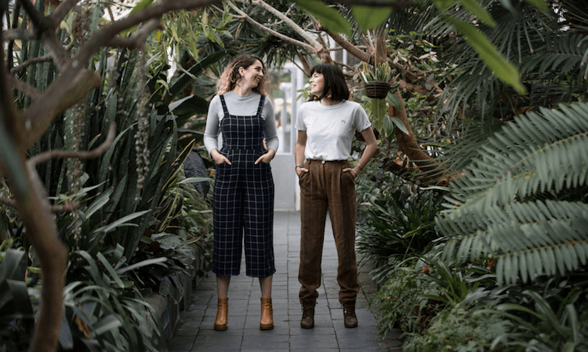 MARIE LARKING AND OLIE BODY of WĀ COLLECTIVE (PHOTO: SUPPLIED)  
