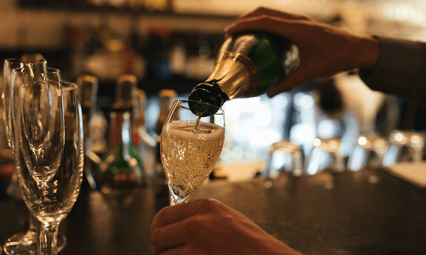 Pray all of your pain be champagne (or New Zealand méthode traditionnelle) (Image: Emily Raftery Photography) 
