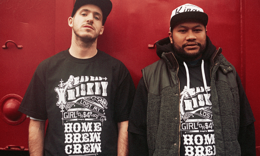 Tom Scott and Haz Beats (Photo: @timdfilm)