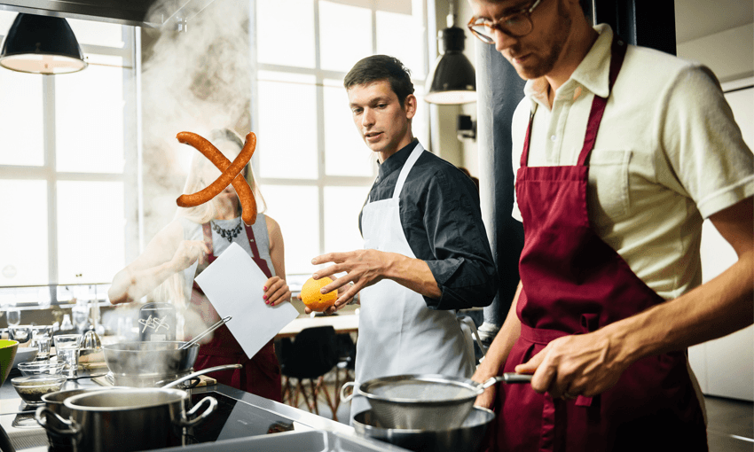 At times it feels like women chefs are being ignored in favour of yet more sausages (Photo: Getty Images) 
