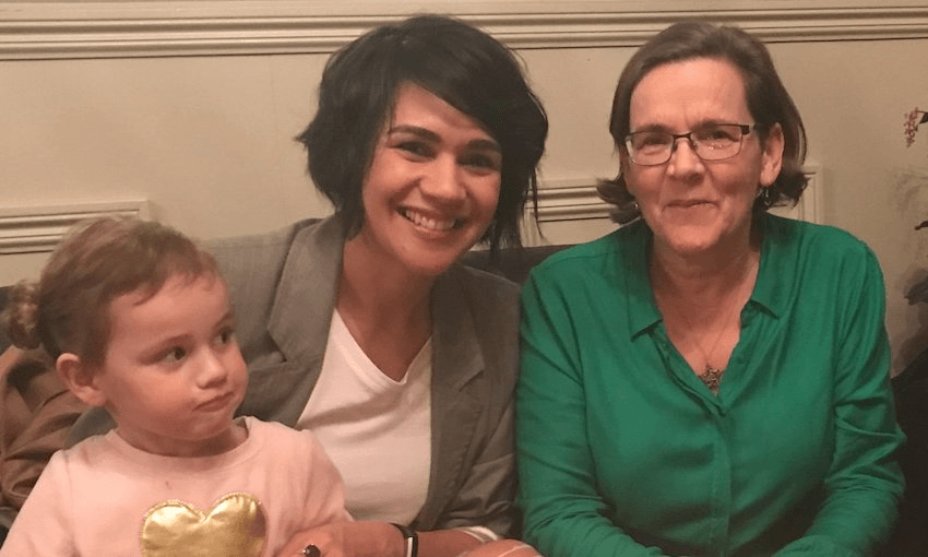 Nico Espiner, Emma Espiner, and Colleen Smith. (Image: supplied).  
