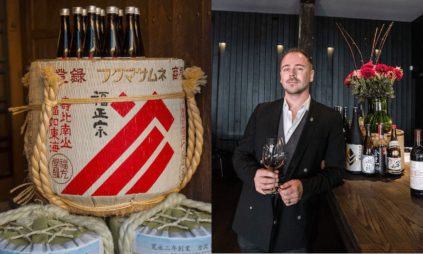 Wayne Shennen is a certified sake sommelier who’s evangelical about sharing his knowledge (Photos: Getty Images, Supplied) 
