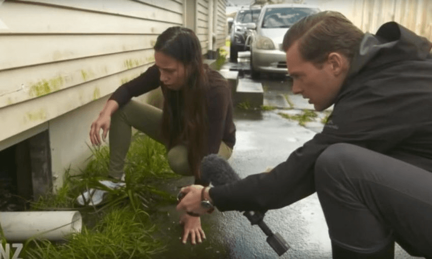Dawn Robbie and Zac Fleming. Photo: RNZ 
