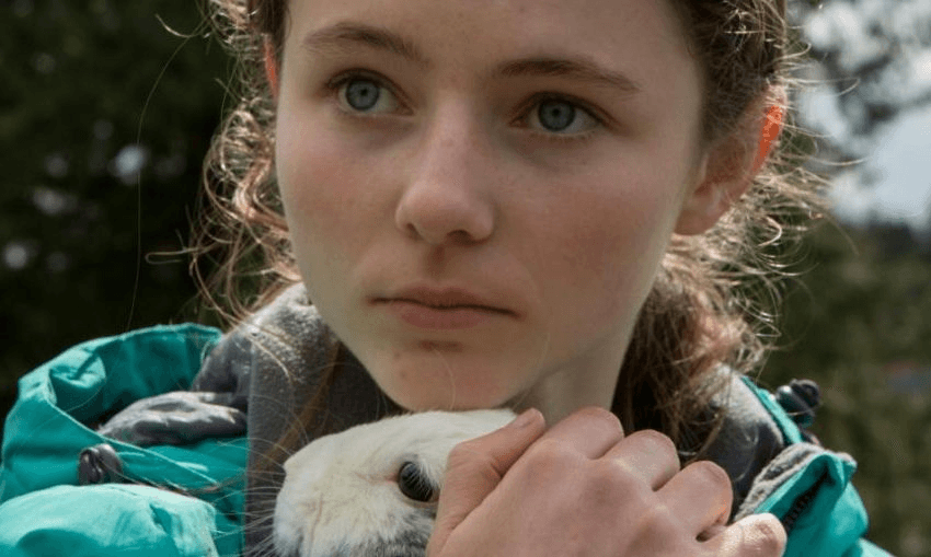 Thomasin Harcourt McKenzie in Leave No Trace 
