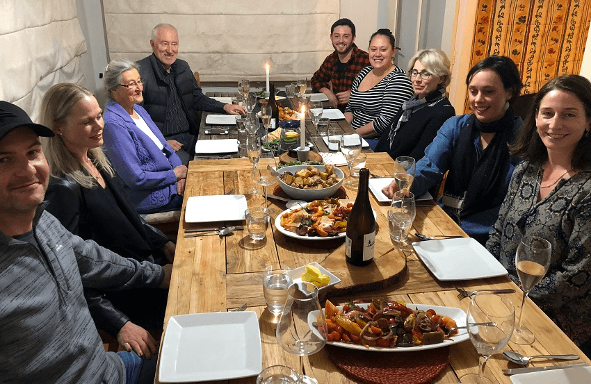 Dine at Mine: Salmon for 10 at $13.50 a plate. (Photo: Supplied) 
