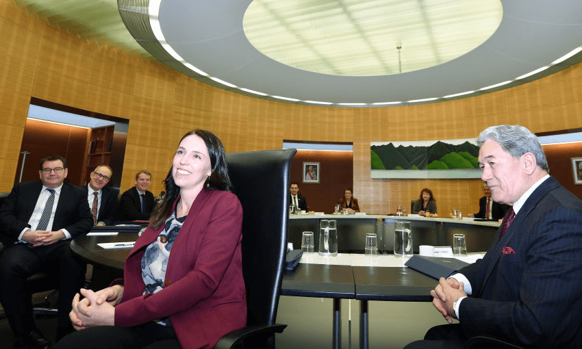 A cabinet meeting of the Ardern-led government (Getty Images)  
