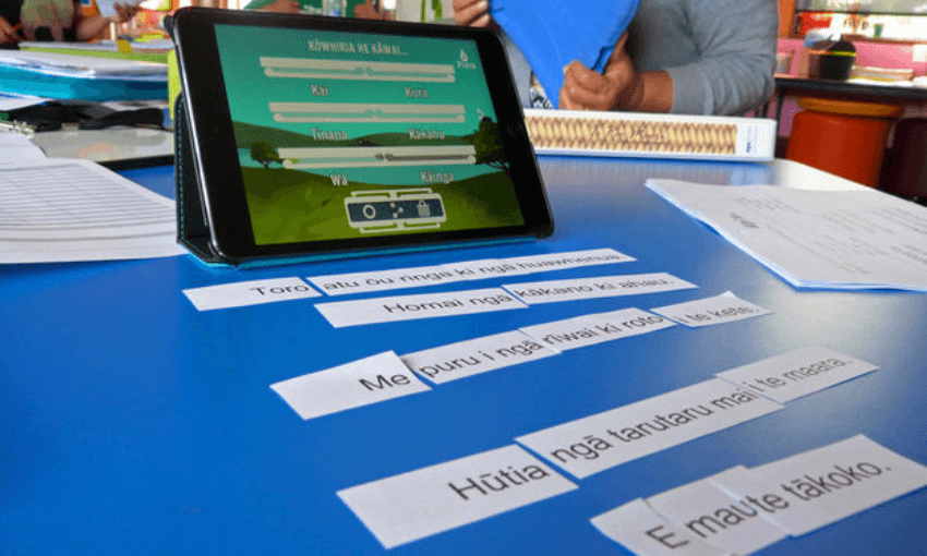 Te reo Māori teaching materials (Radio NZ: Tom Furley)  
