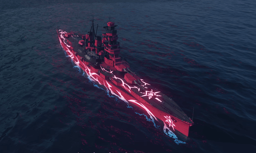 The completely historically accurate boats that feature in World of Warships. 
