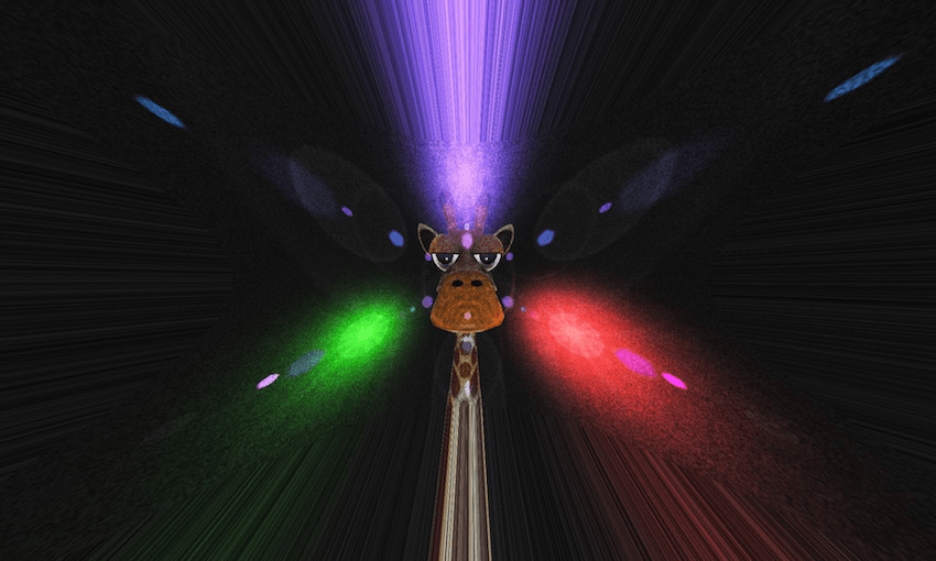 The Giraffe of your dreams/nightmares. 
