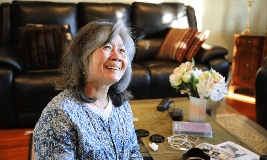 Niborom Young at home (Photo: Gemma Snowdon/NZ Red Cross) 
