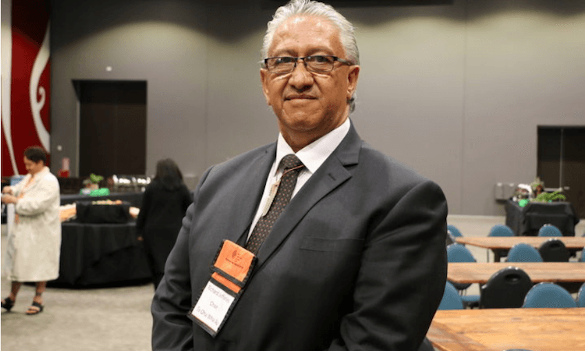 Te Ohu Whaiao Maori Indigenous Business Development Trust’s Richard Jefferies says indigenous groups are looking to expand their trade interest. Photo: RNZ / John Boynton 
