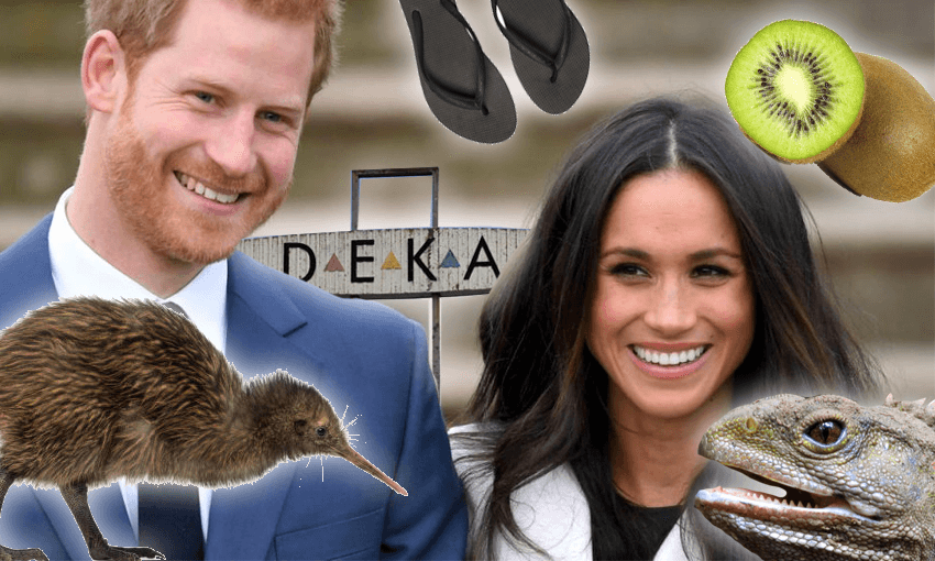 Megan and Harry in NZ