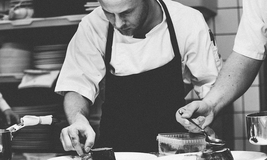 chef kitchen fine dining