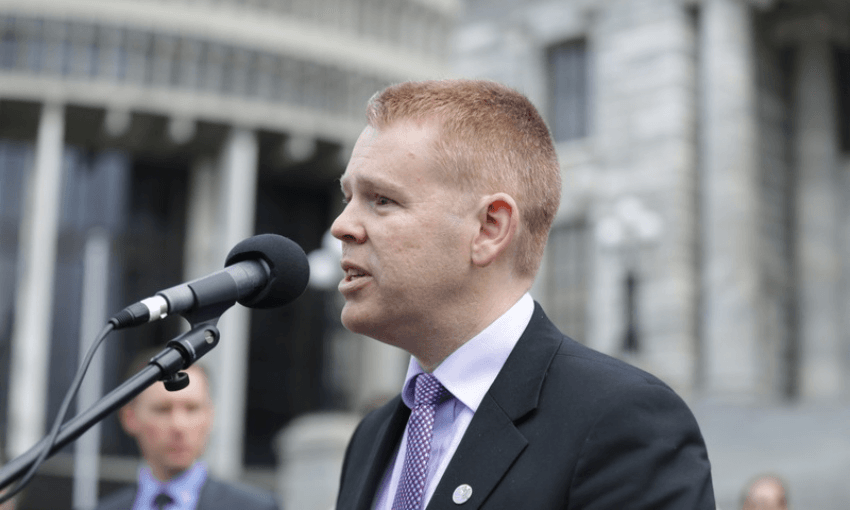 Education minister Chris Hipkins has dramatically increased the recruitment targets of overseas teachers (Radio NZ/Rebekah Parsons-King)  
