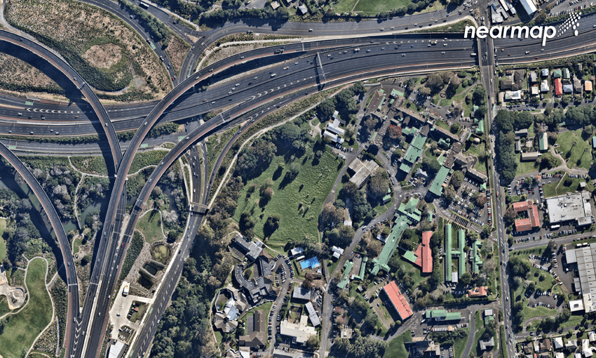 Part of the Unitec Carrington Development in Mt Albert (Photo: Nearmap) 
