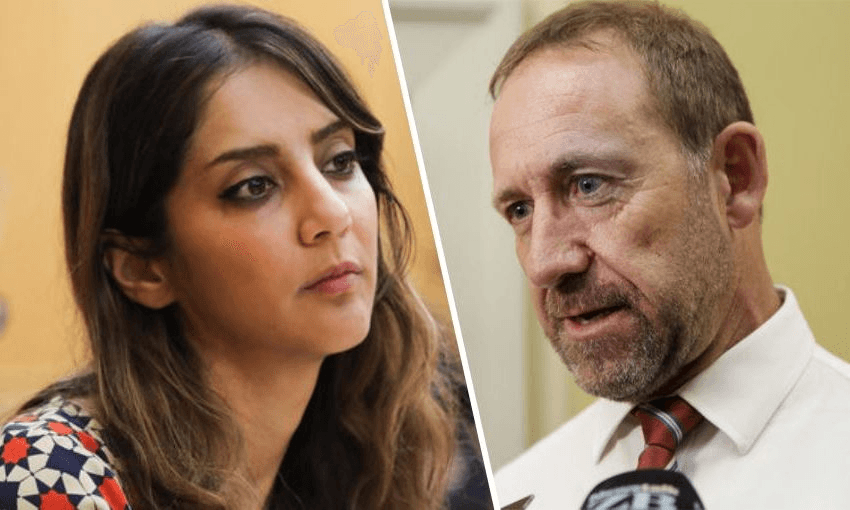 Golriz Ghahraman says Little’s Bill could end up targeting the wrong people. Photos: RNZ 
