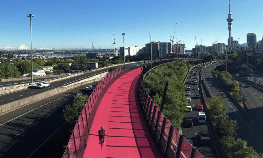 Auckland cycling numbers in September 2018 were up by more than 15 per cent on the same month last year. Photo: Rafael Ben-Ari / getty 
