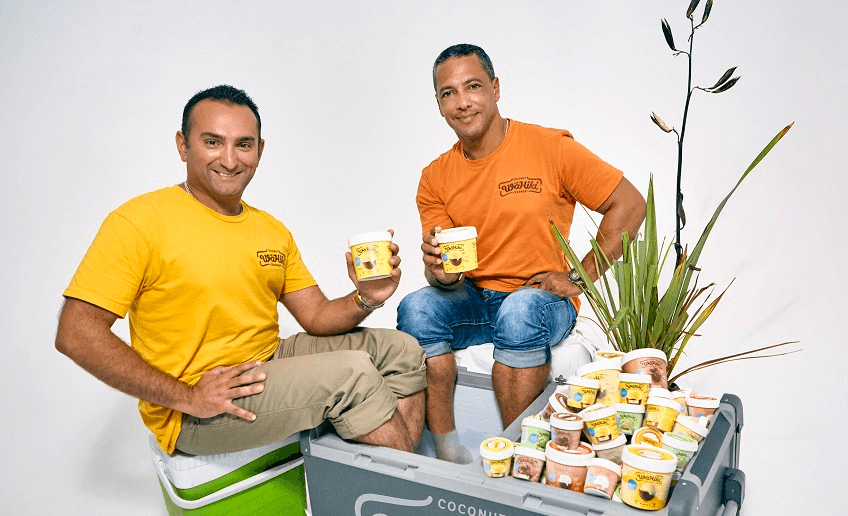 WāHiki Creamery co-founders Haman Shahpari and Sergio Figueroa (Photo: Supplied) 
