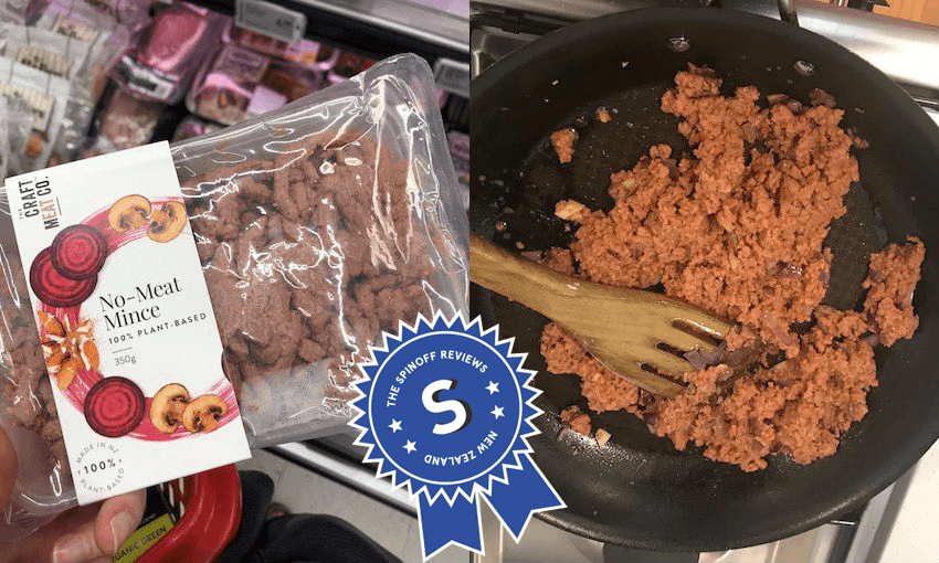 spinoff reviews no-meat mince 
