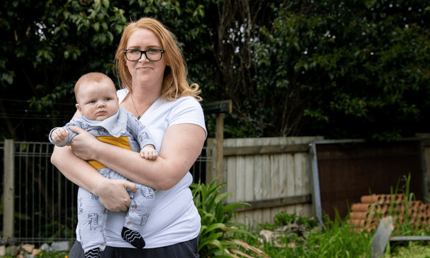 Melissa Maynard almost gave up on having children, then she found a sperm donor online. Photo: RNZ / Dan Cook 
