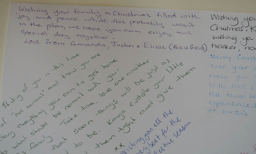 Letters from Neonatal Units  
