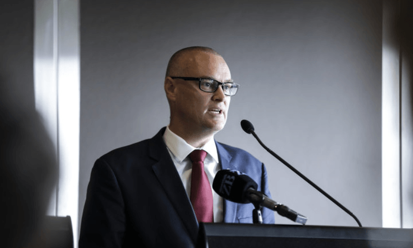 Health minister David Clark (Radio NZ/Rebekah Parsons-King)  
