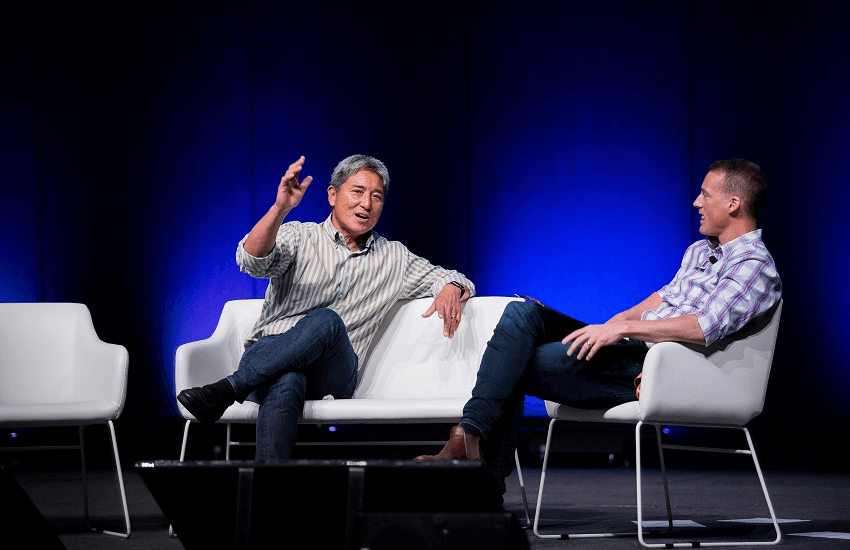 Tech evangelist and author Guy Kawasaki says Kiwis need to get over themselves and start blowing their own horn. (Photo: MYOB) 
