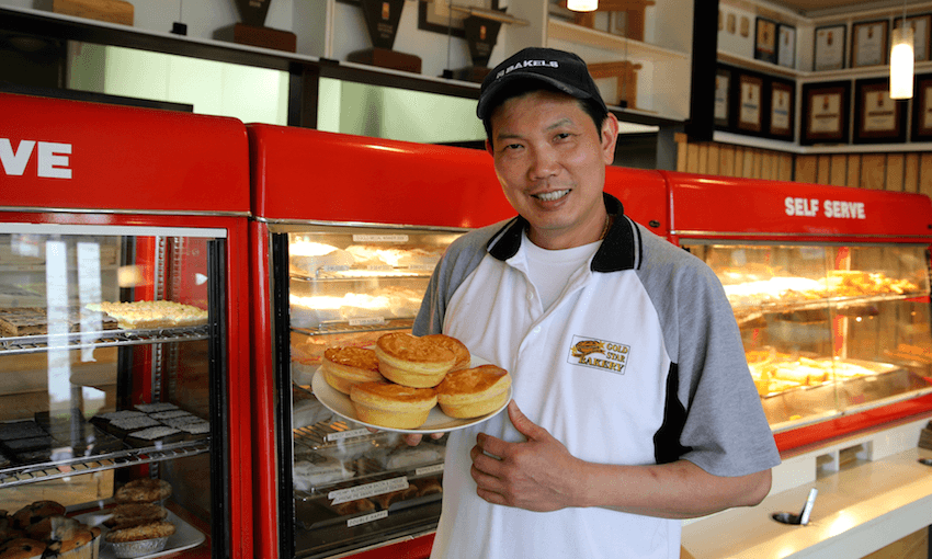 Patrick Lam, who is a multi-award winning pie baker. 
