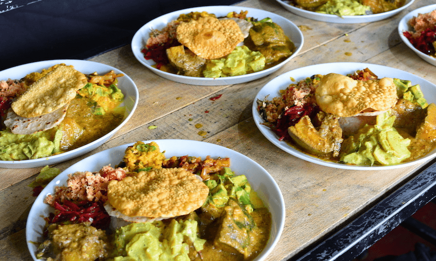 Plating up at The Matey Hut cooking school (Photos: Sarah Austen-Smith) 
