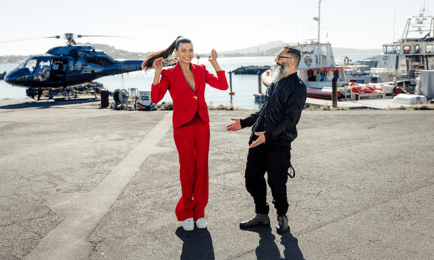 DON’T KNOW WHAT THE HELICOPTER HAS TO DO WITH ANYTHING BUT STILL… (PHOTO: SUPPLIED)