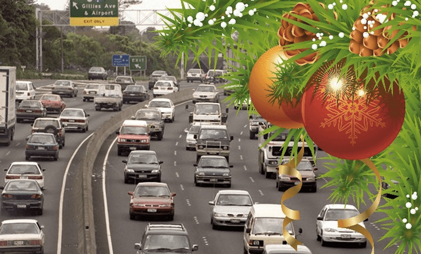 Christmas traffic 
