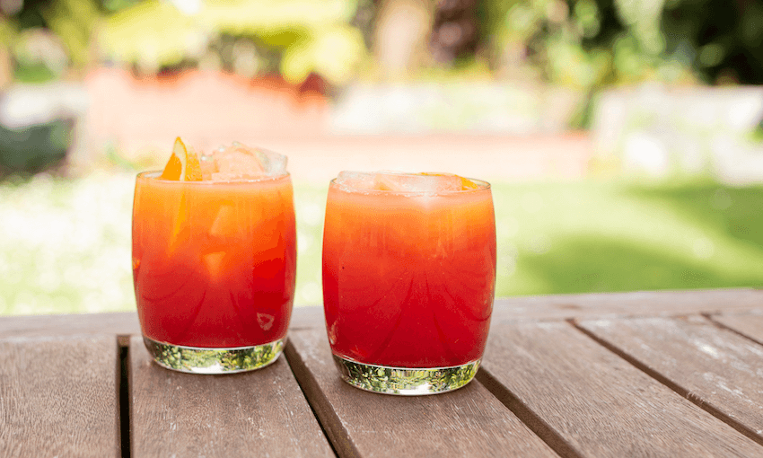 Campari punch: it’s a party starter (Photo: Malcolm Campbell) 
