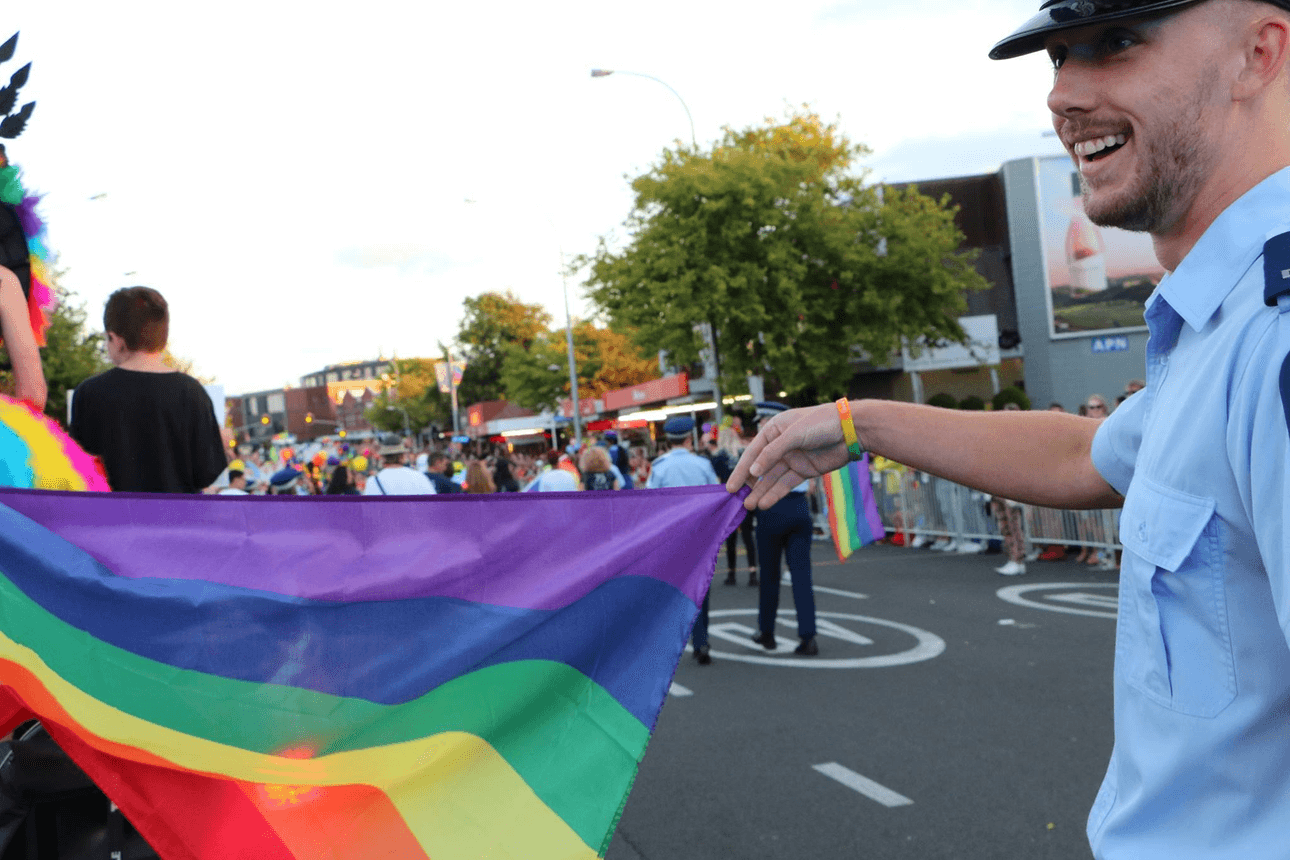 The 2018 Auckland Pride Parade  
