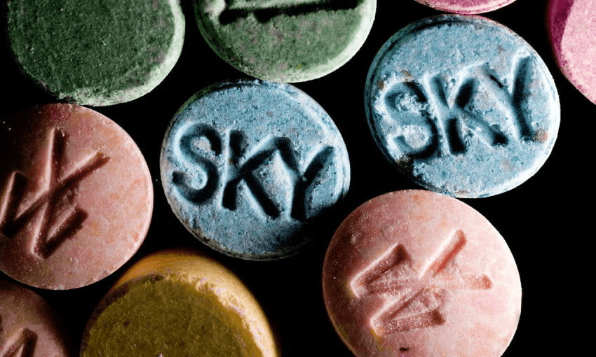 High-dose MDMA pills containing two or three times the standard dose have killed a number of young people in the UK and Australia in the last year (Image: UIG via Getty Images). 
