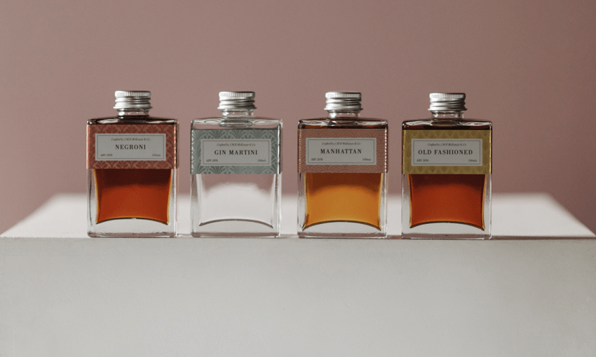 J.M.R Cocktails: negroni, gin martini, manhattan, and old fashioned (Photo: Supplied) 
