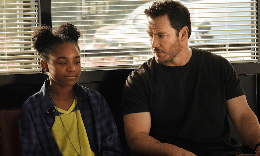 Saniyya Sidney and Mark-Paul Gosselaar in The Passage. 
